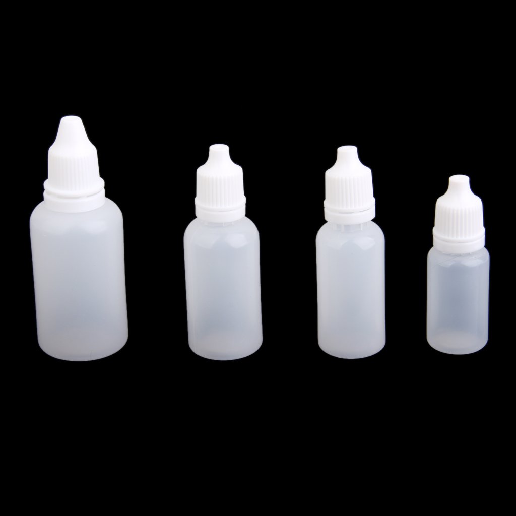 10Pcs 15ml Empty Plastic Squeeze Dropper Bottles for Essential Oils, Eye Drops, DIY Liquids - Leak Proof Travel Containers for Lab, Home & Cosmetic Use