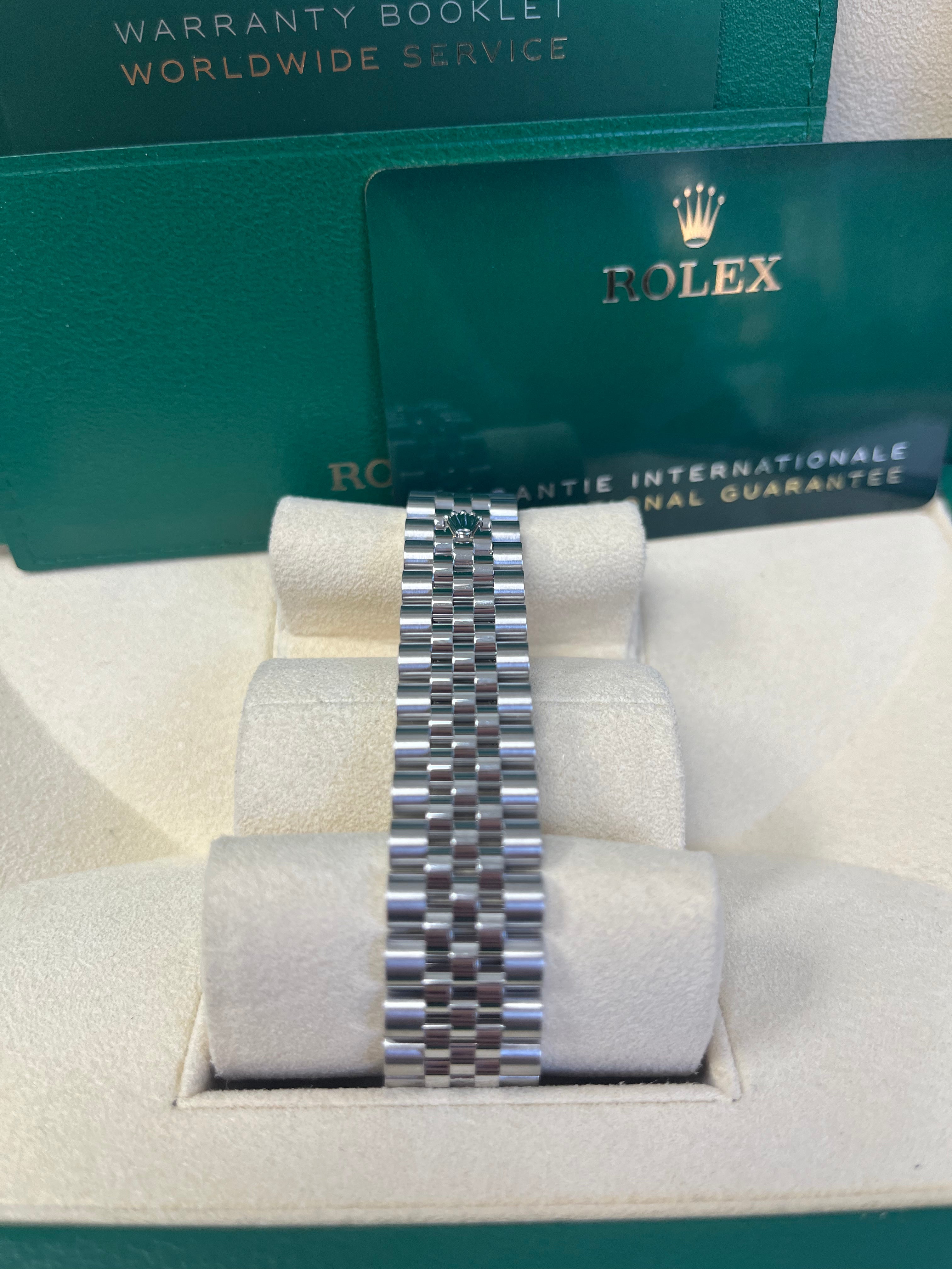 Rolex Datejust 31mm Watch - 2022 New Model Oystersteel & White Gold Jubilee Bracelet (Ref.278274) | Luxury Women's Watch for Business, Party & Special Occasions
