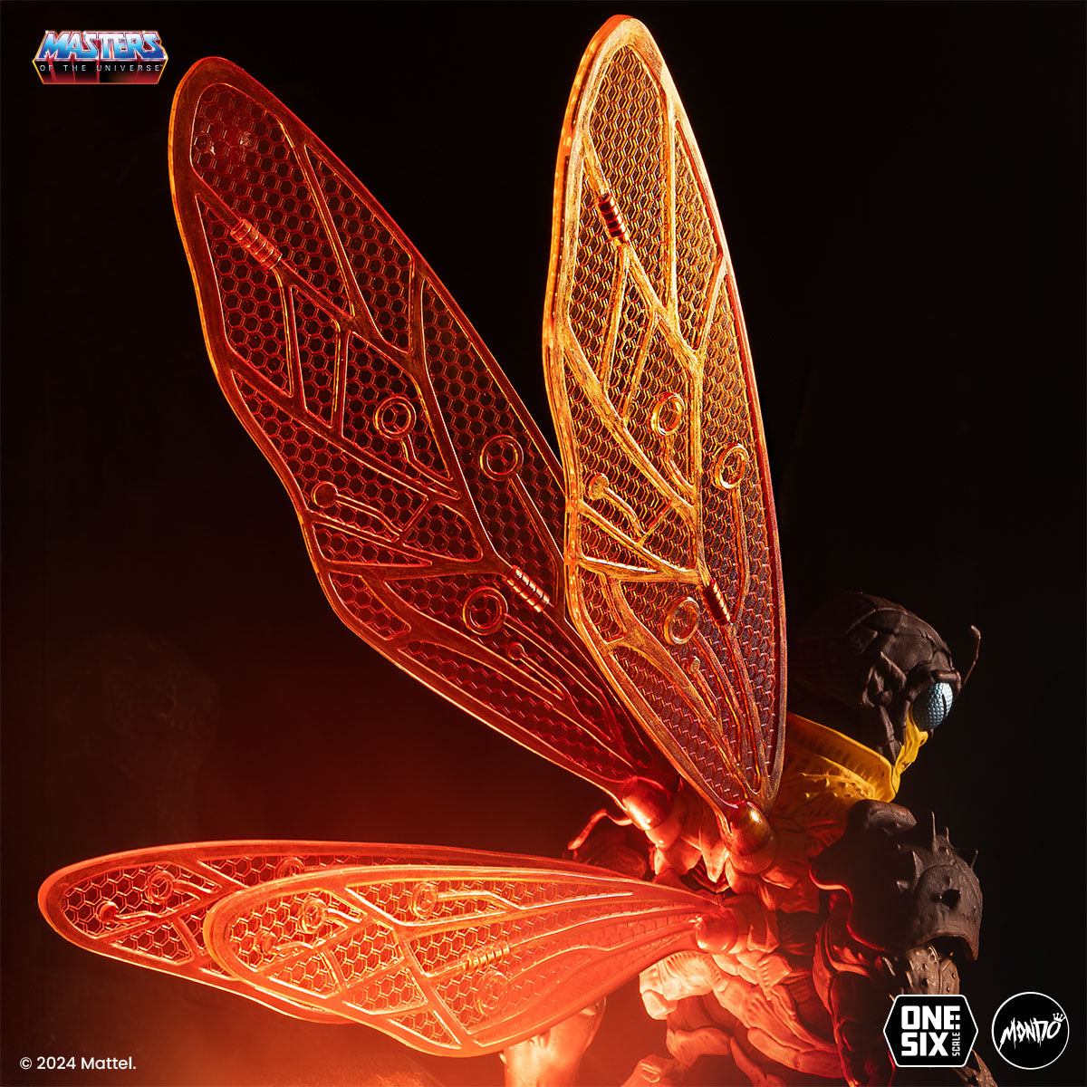 Masters of the Universe Buzz Off 1/6 Scale Action Figure - Timed Edition Collectible for Fans and Display - Perfect for Home Decor, Office Display, and Gift Giving