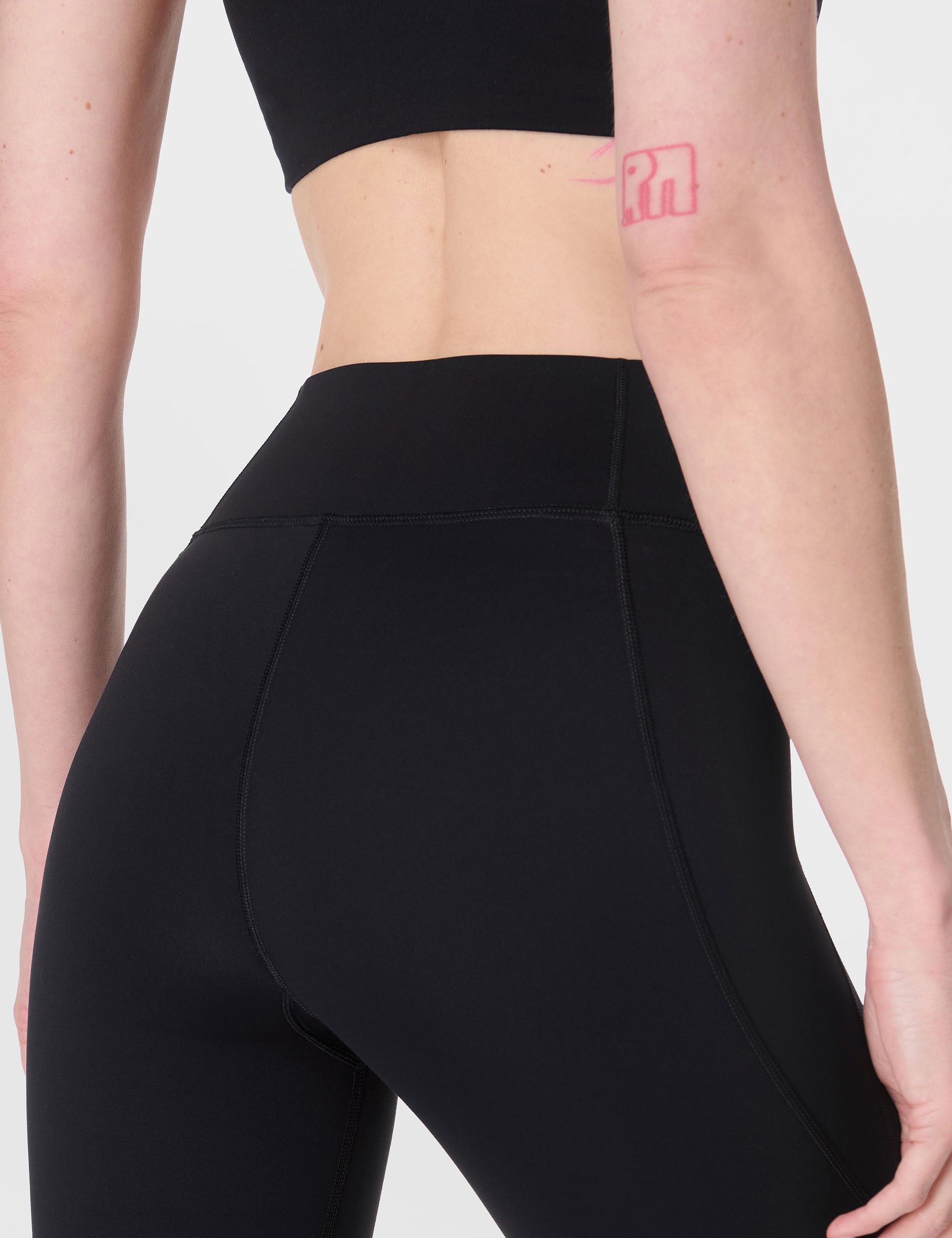 Ultimate Studio 7/8 Leggings for Women - High Waist Yoga Pants, Workout Running Tights - Black | Perfect for Yoga, Gym & Everyday Wear