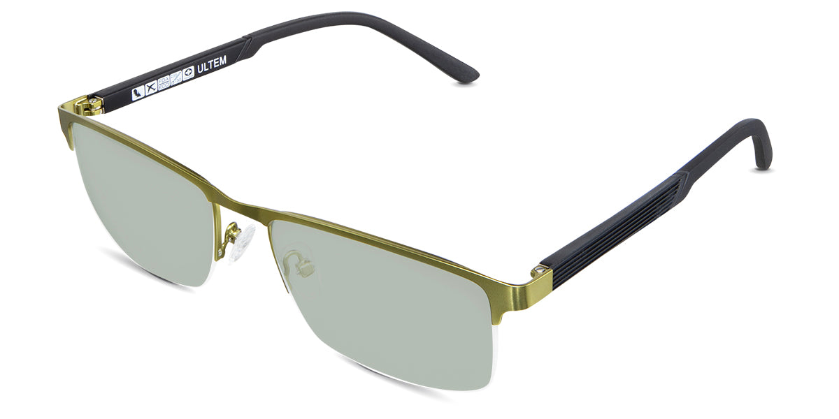 Colson Men's Prescription Tinted Glasses - UV Protection & Blue Light Blocking for Driving, Reading & Outdoor Activities