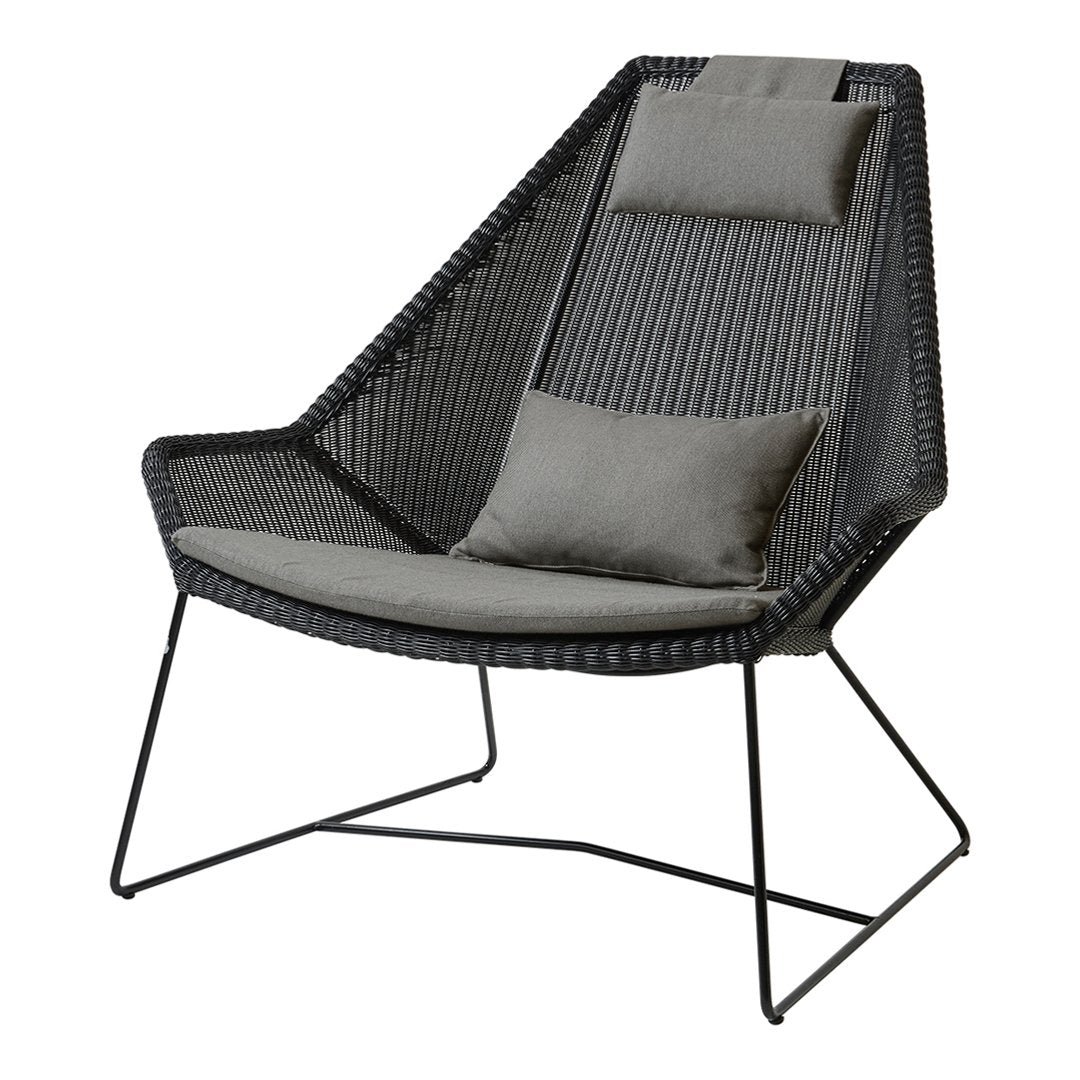Breeze Highback Chair - Comfortable Outdoor Patio Furniture for Relaxing in Your Garden, Backyard or Poolside