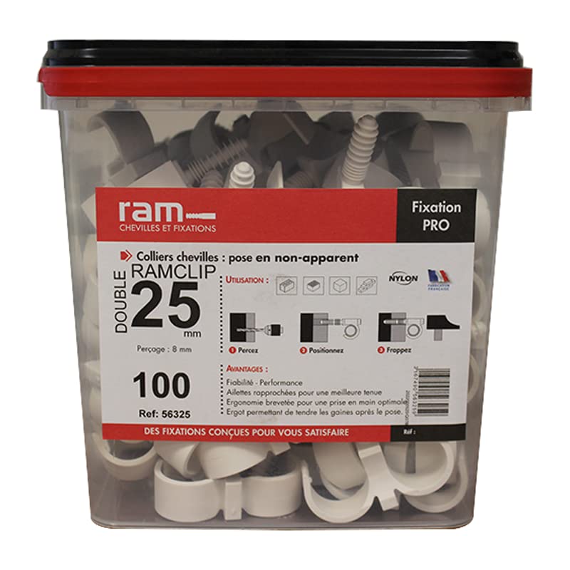 RAM 56325 - RAMClip Car Mount Holder, White - Perfect for Smartphones & GPS Devices in Cars, Trucks & RVs
