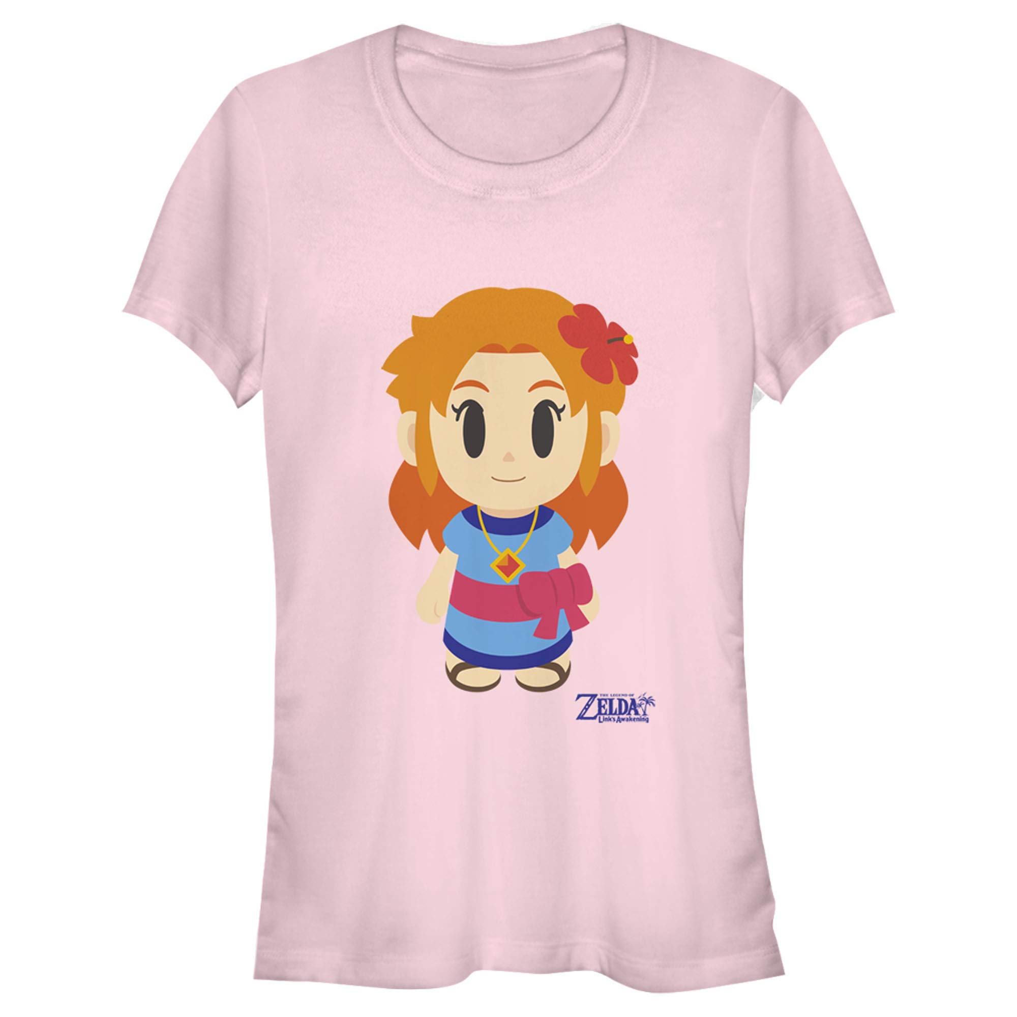 Nintendo Legend of Zelda Link's Awakening Marin Graphic T-Shirt for Kids | Official Licensed Video Game Merchandise | Perfect for Cosplay, Gaming Events & Birthday Gifts
