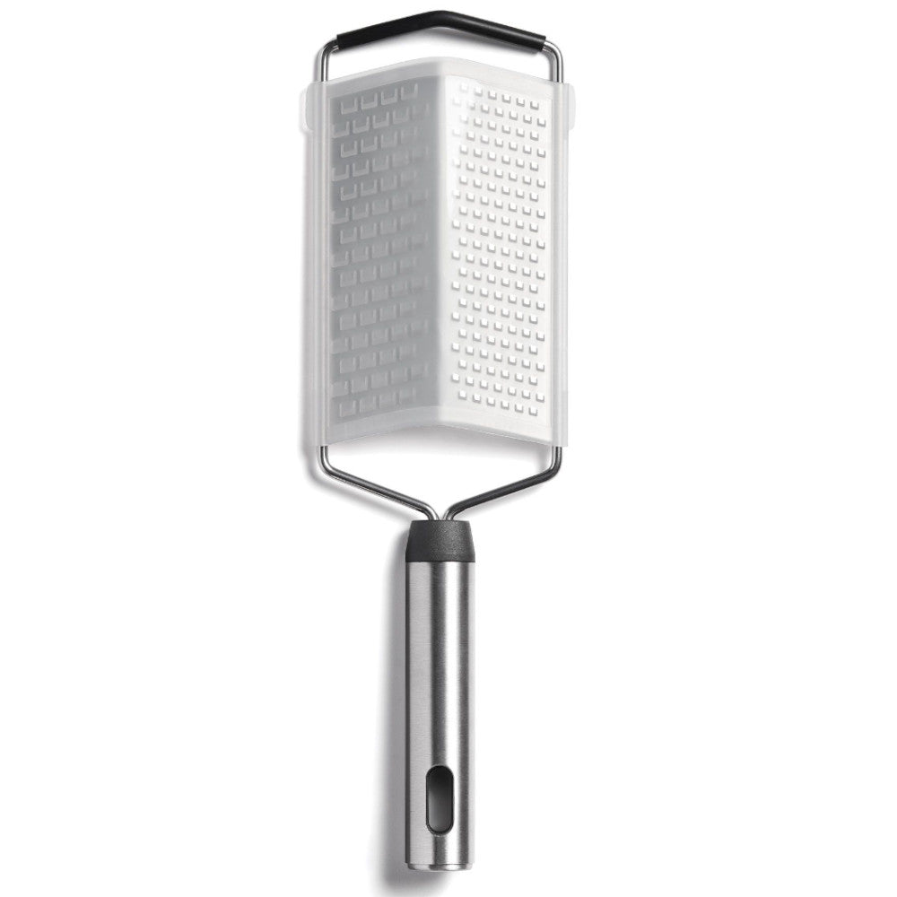 STARFRIT 95804 Gourmet Stainless Steel Dual Sided Grater - Zester & Grater for Cheese, Chocolate & Vegetables | Perfect for Kitchen, Baking & Food Prep
