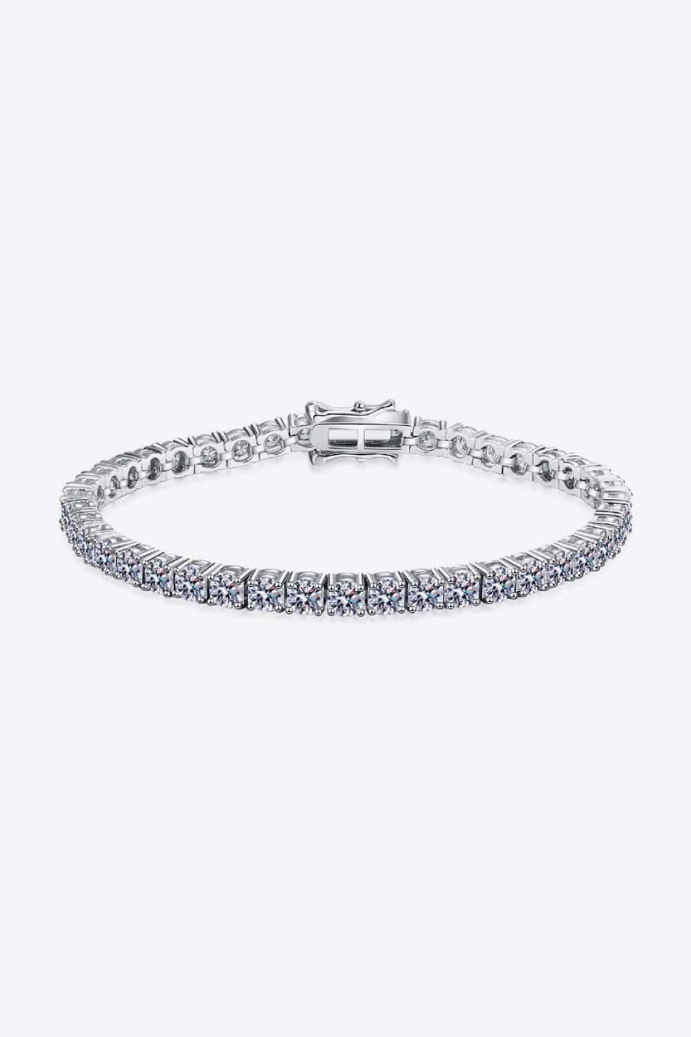 Moissanite Bracelet for Women - Elegant & Sparkling Cubic Zirconia Jewelry - Perfect for Weddings, Parties & Everyday Wear