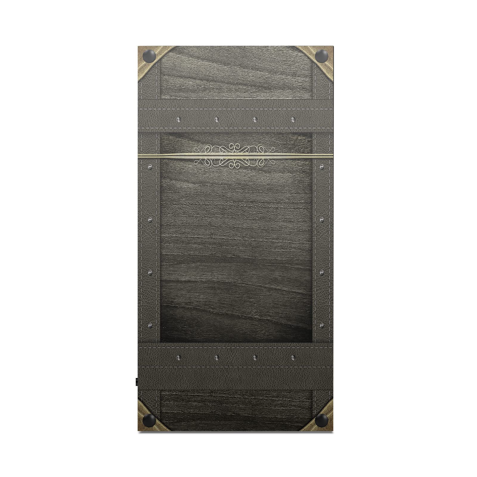 Officially Licensed Assassin's Creed Black Flag Wood & Gold Chest Vinyl Skin Decal - Compatible with Xbox Series X Console & Controller Bundle | Gaming Accessories for Xbox Fans & Collectors