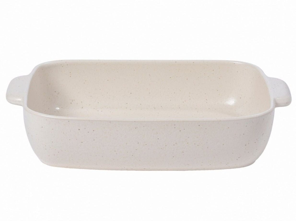 Casafina Pacifica 10.5x16 Inch Rectangular Baking Dish - Oven Safe Stoneware for Casseroles, Lasagna & Desserts (Multiple Colors) - Perfect for Family Dinners & Holiday Baking