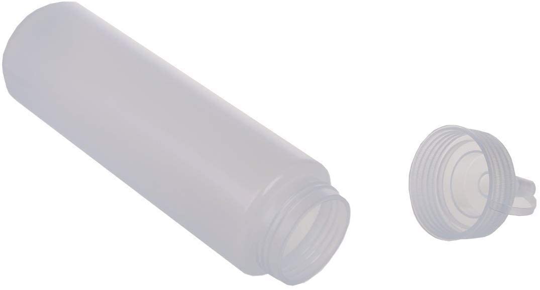 450ml Transparent Squeeze Bottle for Ketchup, Mayo, Chutney, Vinegar & Oil - Leak-Proof Condiment Dispenser (Pack of 2) - Perfect for Restaurants, Home Kitchens & Outdoor BBQs