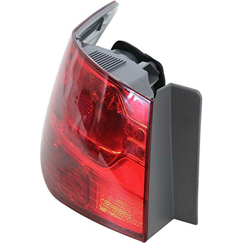 Kia Sedan Left Hand Side Driver Outside Replacement Tail Light Lamp - Durable & Easy Installation for Kia Optima, Forte, Soul | Perfect for Night Driving & Safety Enhancement