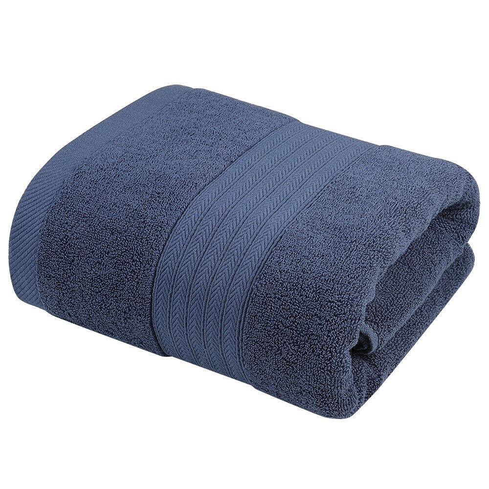 Premium Set of 4 Extra Large Cotton Bath Towels - 28x55 Inches, Ultra Soft & Absorbent - Luxury Spa, Gym, Beach & Bathroom Towels - Perfect for Home, Hotel, Pool & Vacation Use