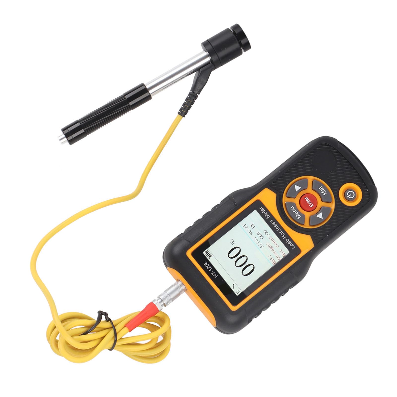 High Accuracy Digital Hardness Tester - ABS Durometer Scale (HT-1208) | Portable Material Hardness Meter for Rubber, Plastic & Metal Testing | Industrial & Laboratory Use