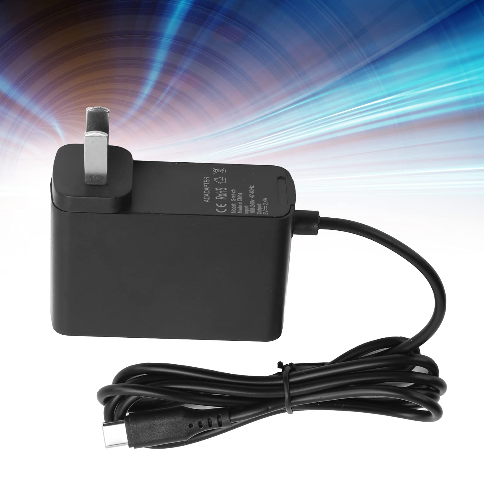 Universal AC Adapter Charger for Game Console - 100-240V Fast Charging Power Supply with Low Power Consumption & Stable Performance - Ideal for Home, Travel & Gaming Setup