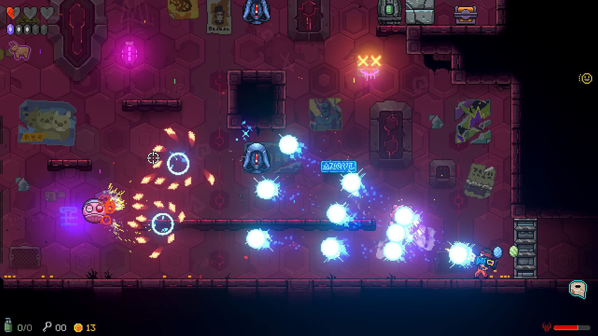 LIMITED RUN GAMES Neon Abyss - Imported Collector's Edition for Nintendo Switch/PS4 - Action Roguelike Platformer Game for Adventure & Arcade Gaming Enthusiasts