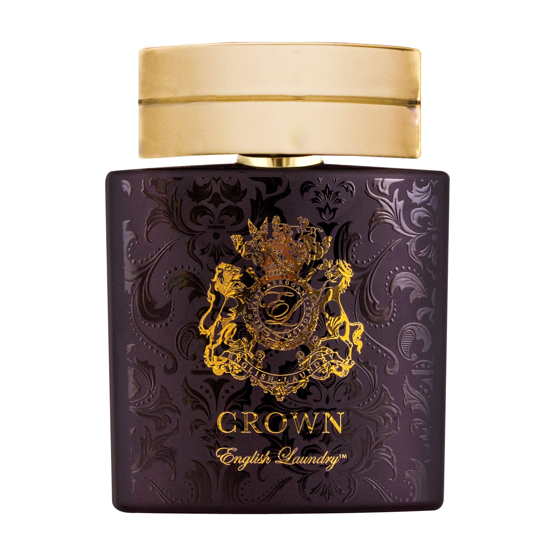 English Laundry Crown Cologne Eau de Parfum Spray for Men, 3.4 Fl Oz (100ml) - Premium Long-Lasting Fragrance for Date Night, Office & Special Occasions