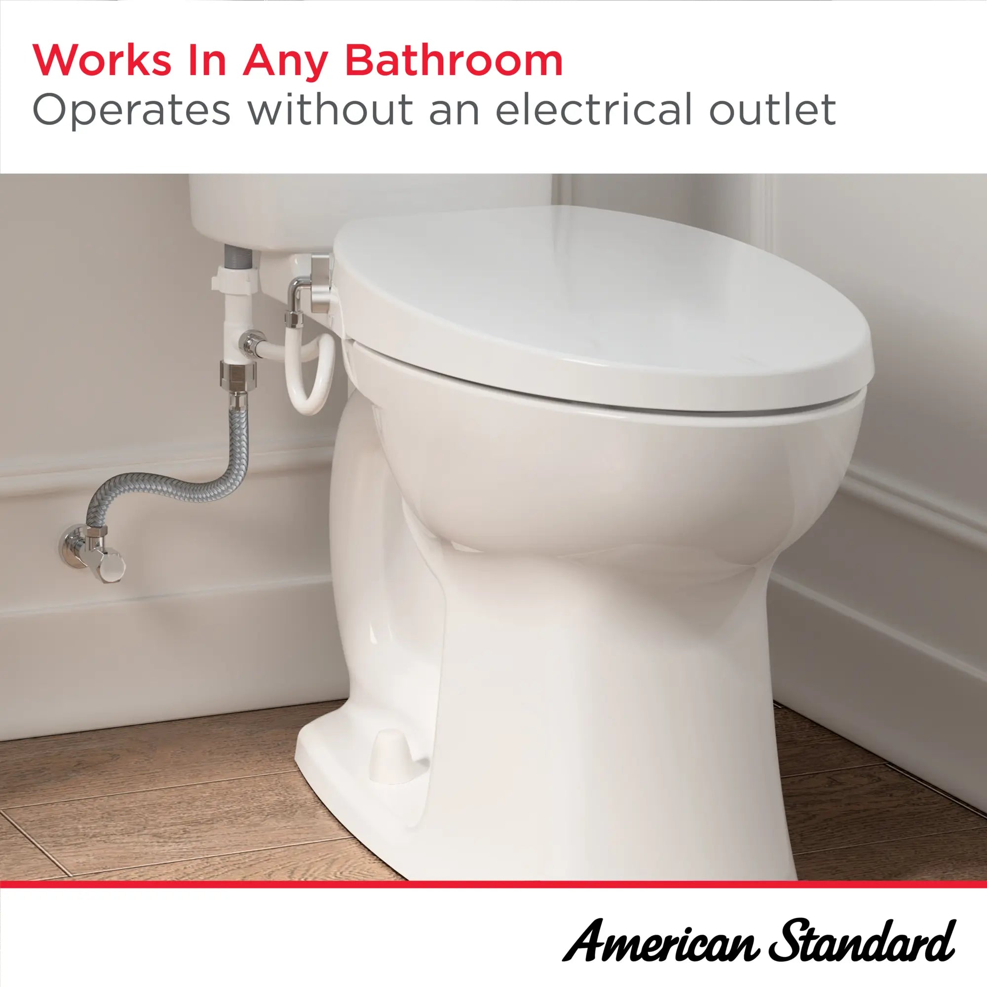 Edgemere Elongated Toilet with Aquawash 1.0 Bidet Seat Combo - Comfortable & Hygienic One-Piece Toilet with Advanced Bidet System for Modern Bathrooms