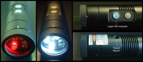 Astro Aimer G3 Green Laser Pointer Kit with Batteries & Case - Perfect for Astronomy, Presentations, and Outdoor Activities