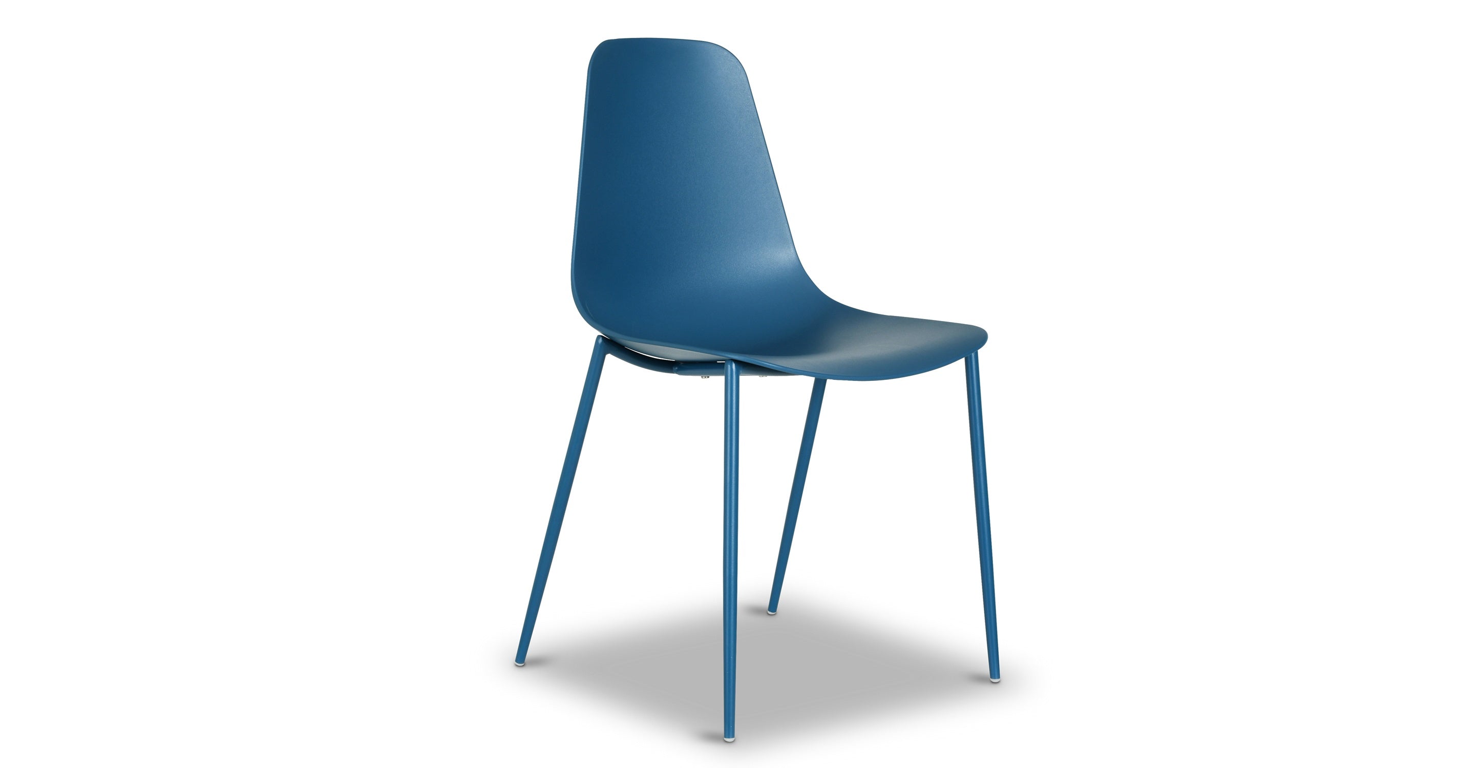 Isla Dining Chair - Modern Wooden Dining Room Chairs Set of 2, Comfortable Upholstered Seat with Sturdy Metal Legs - Perfect for Kitchen, Dining Room, Breakfast Nook & Home Decor