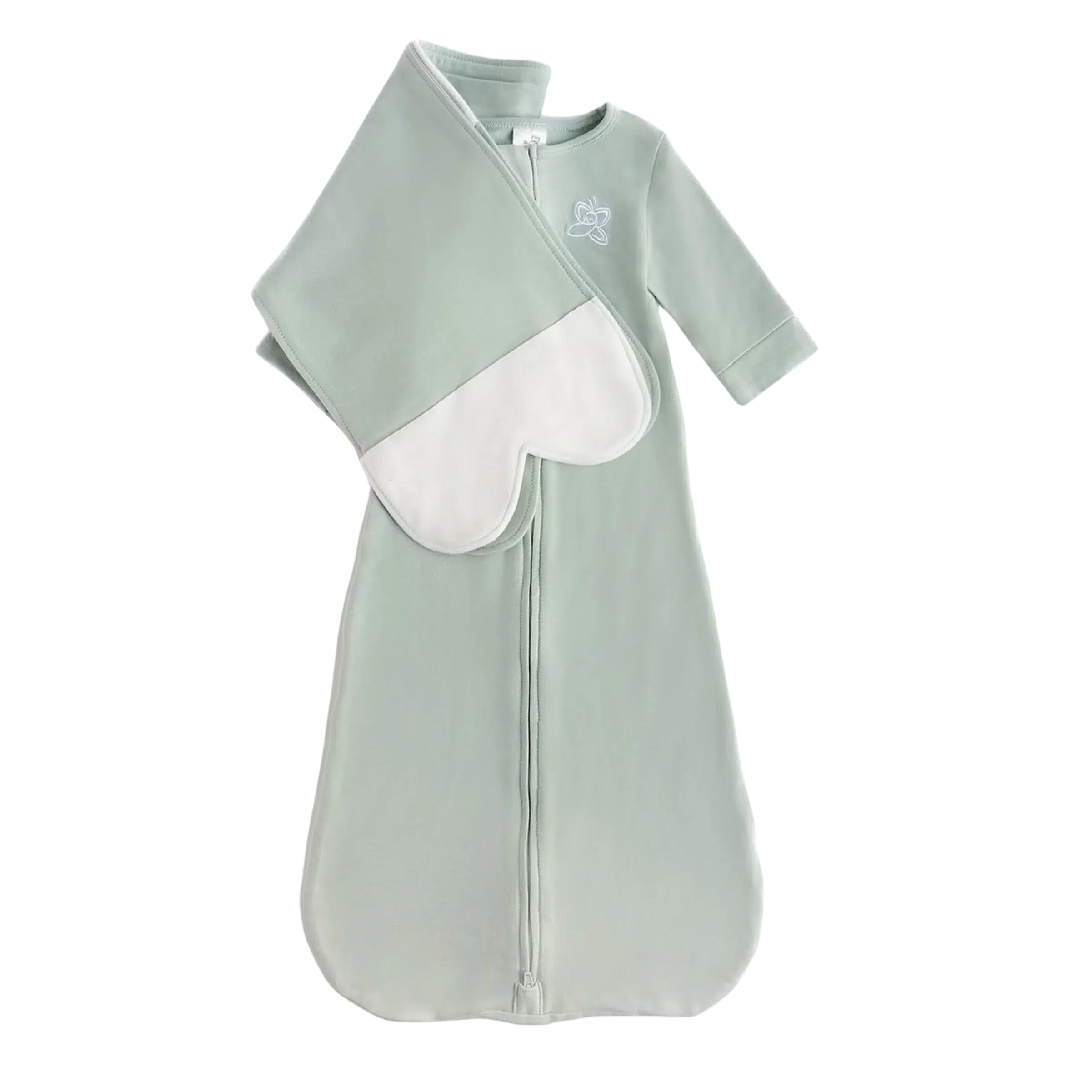 The Butterfly Swaddle for Preemie Babies - Soft & Comfortable Sage Green Swaddle Blanket - Perfect for Newborns, Infants & NICU Use