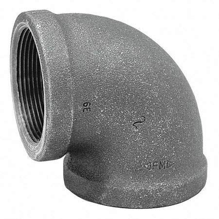 0310009006 Malleable Iron 90 Degree Reducing Elbow Class 150 - Pipe Fitting for Plumbing, HVAC & Industrial Applications