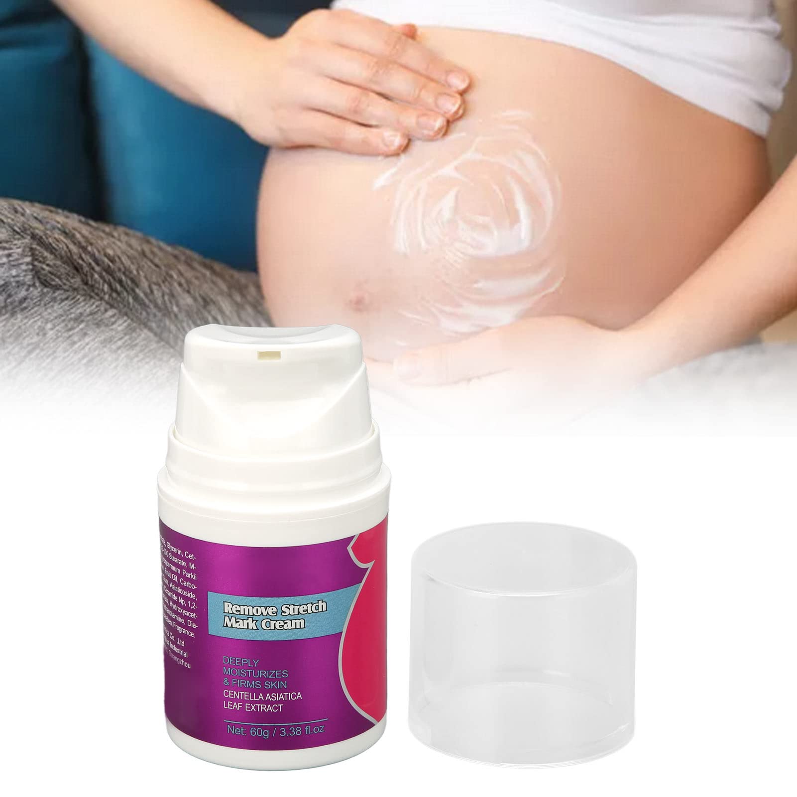 **Stretch Mark Removal Cream for Pregnancy & Scars – 60g Scar Repair Cream to Improve Skin Tone & Stretch Marks – Best for Postpartum, Weight Loss & Skin Rejuvenation**