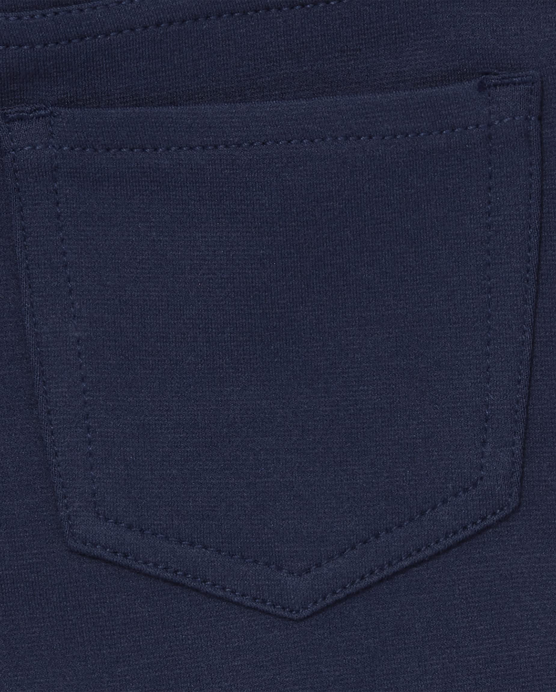 Girls' Ponte Knit Jeggings - Comfy & Stylish for Play & School