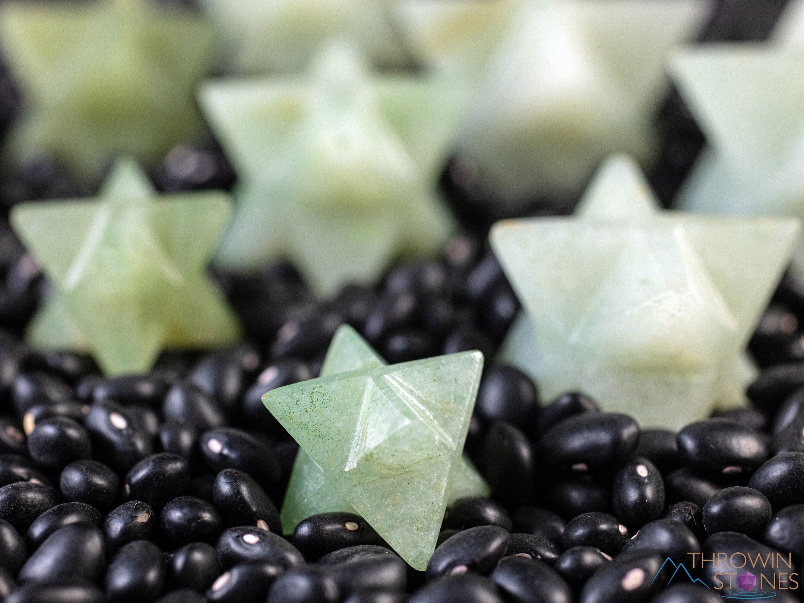 Aventurine Crystal Merkaba Star - Sacred Geometry Healing Stone for Meditation, Energy Work & Spiritual Growth | Metaphysical Gemstone Gift