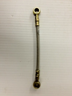 High-Quality 100mm Short Brake Line with Banjo Fitting - Perfect for Motorcycle, ATV & Automotive Brake System Upgrades