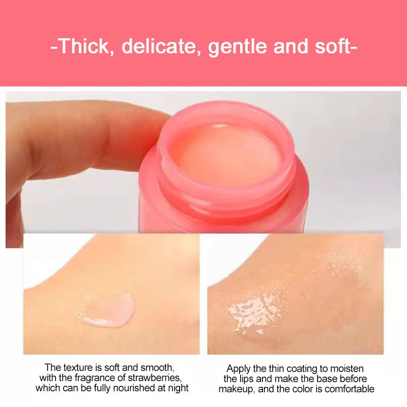 Anti-Aging Lip Sleeping Mask for Wrinkles & Dry Lips - Overnight Hydration & Repair for Soft, Plump Lips | Perfect for Nighttime Skincare Routine & Travel