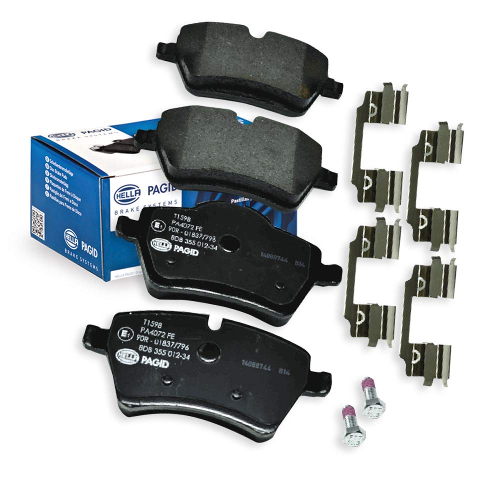 Pagid 355012341 Disc Brake Pad Set - High Performance Brake Pads for Cars & Trucks - Perfect for Daily Commuting & Highway Driving