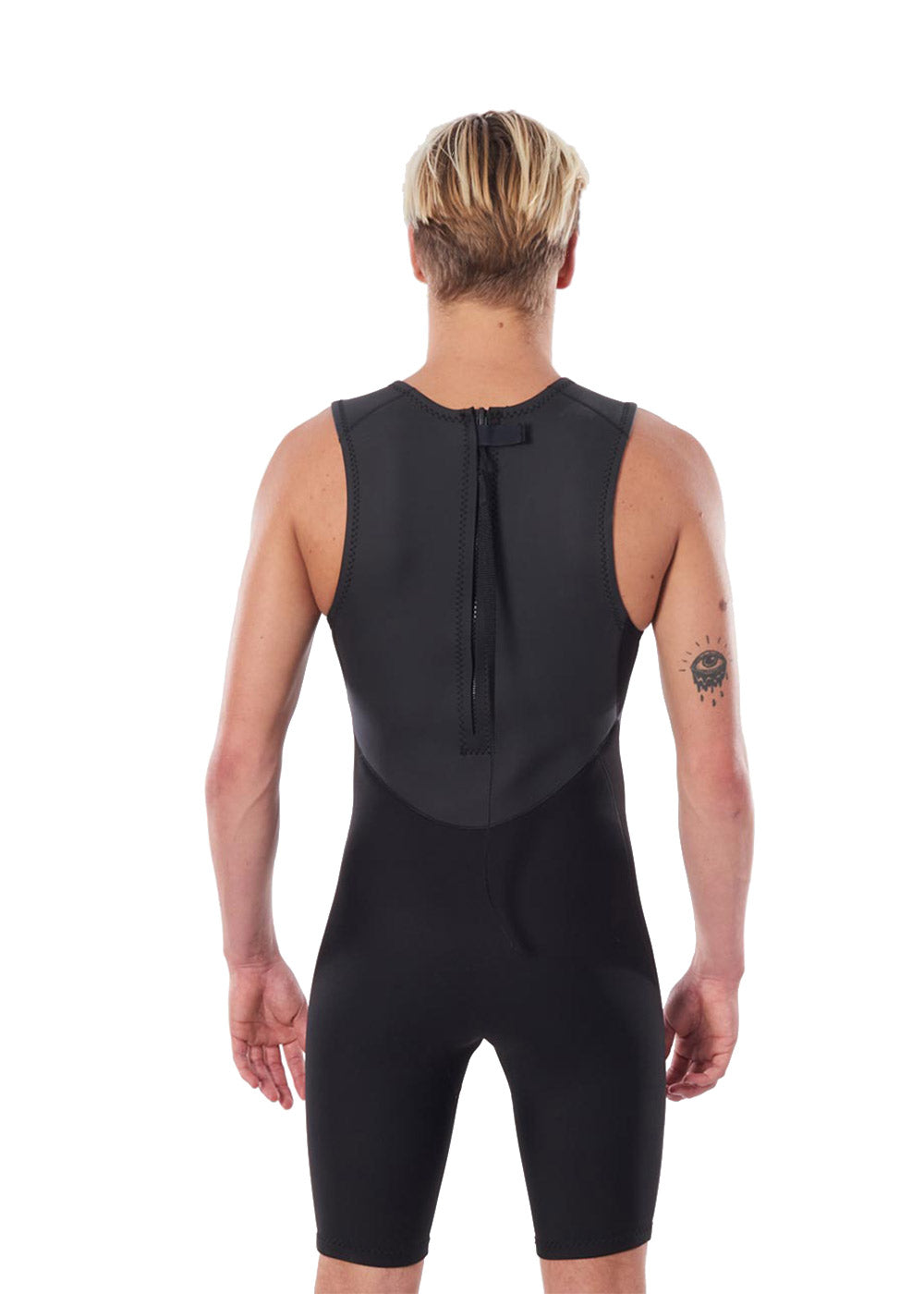 Rip Curl Men's Dawn Patrol 1.5mm Short John Wetsuit for Surfing, Diving & Water Sports - Lightweight Neoprene Wetsuit for Warm Water Activities
