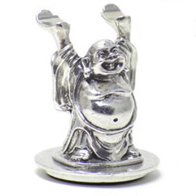 Jac Zagoory Happy Buddha Statue - Feng Shui Decor for Home, Office & Garden - Brings Luck, Joy & Positive Energy