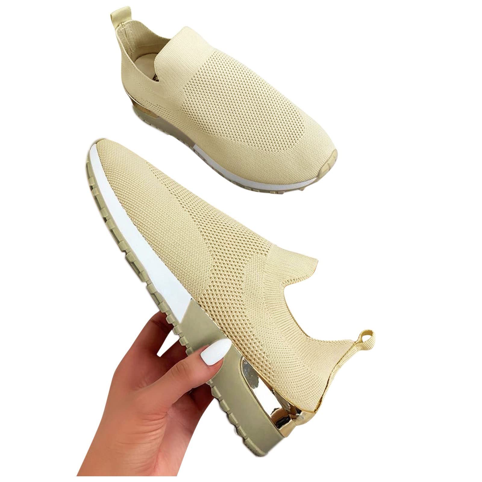Slip On Dress Shoes for Men & Women - Comfortable Flat Tennis Shoes for Travel & Work - Non-Slip Restaurant Casual Shoes (Black) - Perfect for Office, Walking & Daily Wear