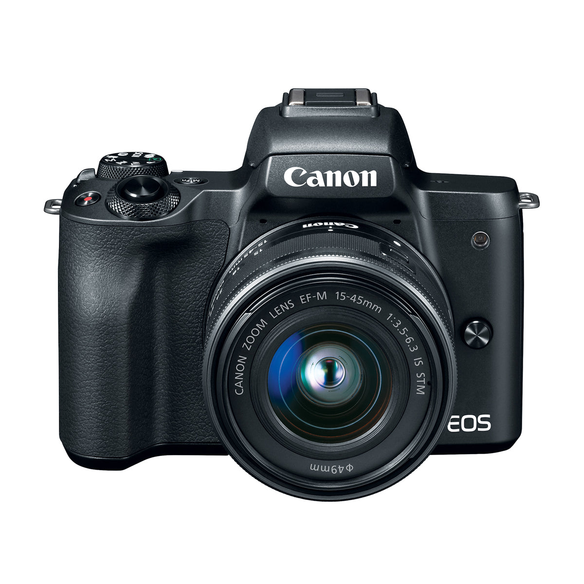 Canon EOS M50 Mirrorless Camera with EF-M 15-45mm f/3.5-6.3 IS STM Lens Kit (Black) - Perfect for Vlogging, Travel Photography & Content Creation