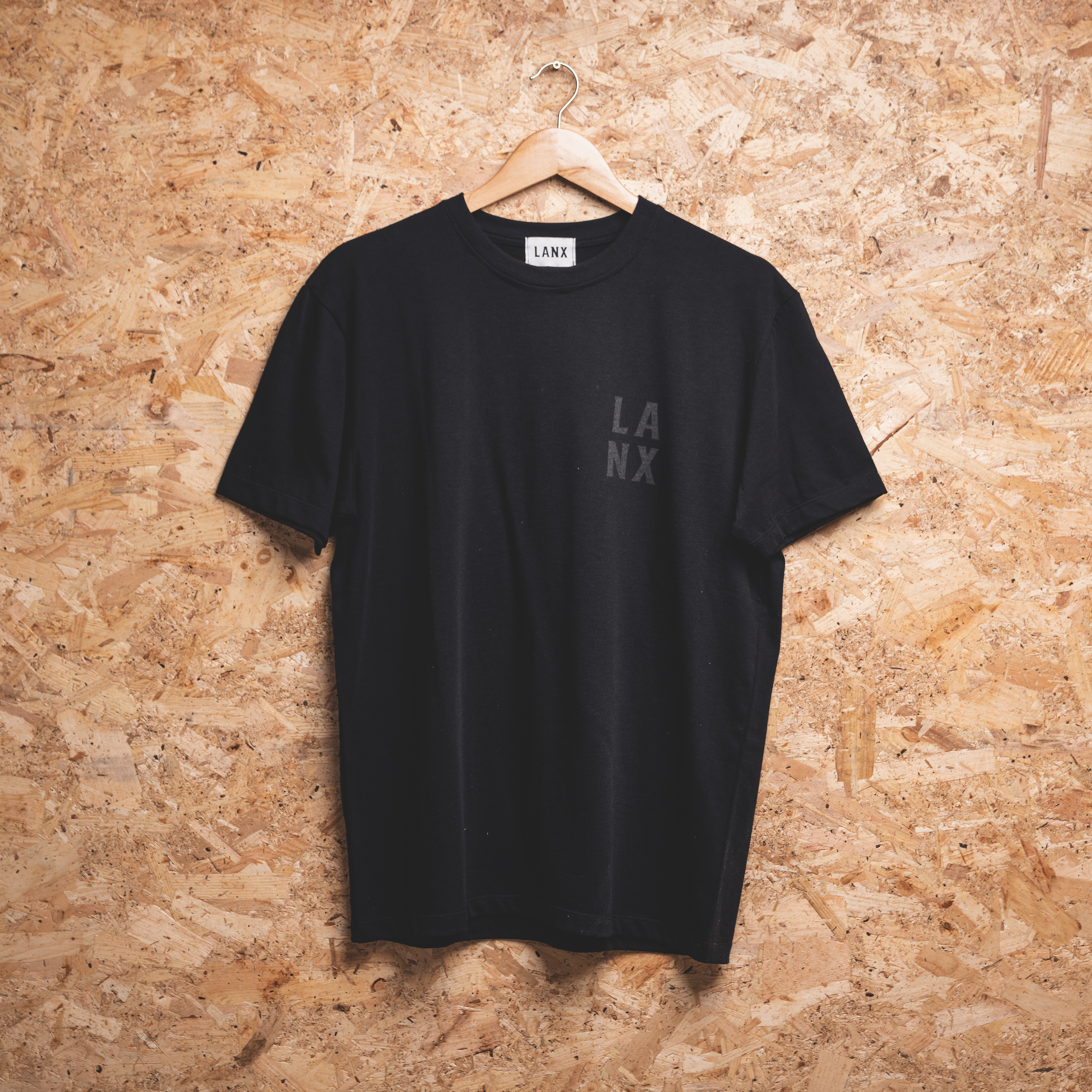 Premium Cotton Black T-Shirt No.5 - Soft Breathable Men's Casual Tee for Everyday Wear, Gym & Street Style