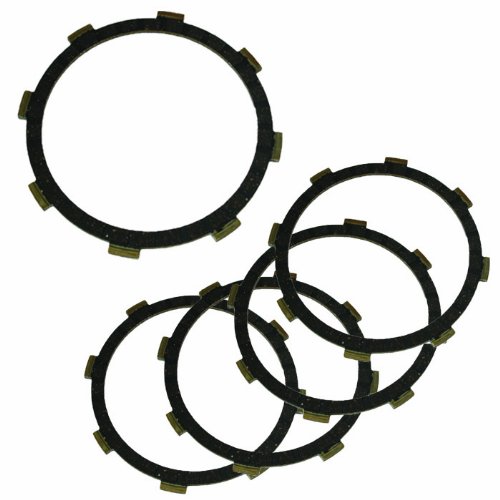 Caltric Clutch Friction Plate Kit for Yamaha RT100 RT-100 RT 100 (1990-2000) - 5-Piece Replacement Set - Dirt Bike & ATV Clutch Repair Parts for Off-Road Riding and Trail Maintenance