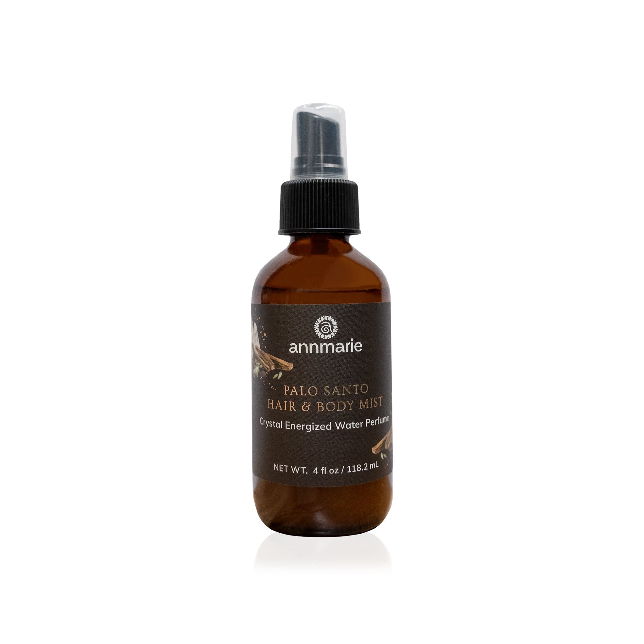 Annmarie Palo Santo Hair & Body Mist - Natural Aromatherapy Spray for Hydration & Relaxation | Perfect for Daily Use, Yoga, Meditation & Self-Care Rituals
