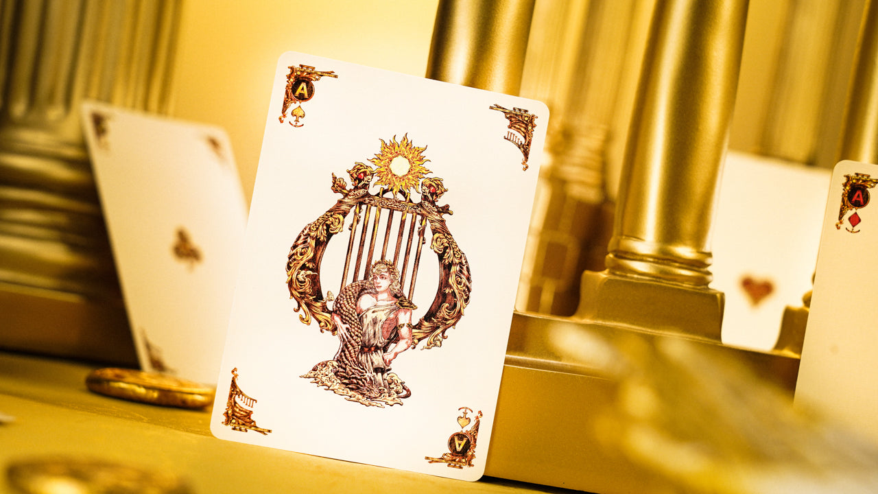Apollo Playing Cards - Premium Standard Edition for Poker, Magic Tricks & Card Games | Durable & Stylish Deck for Casino Nights & Family Fun