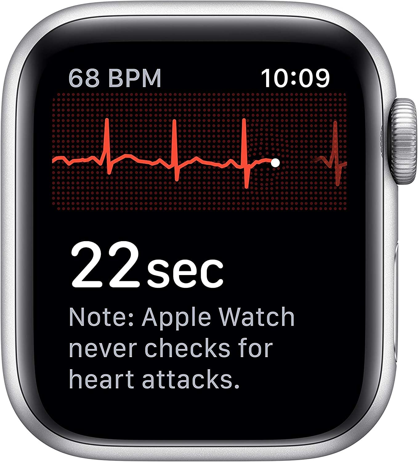 Apple Watch Series 5 (GPS + Cellular, 40mm) - Silver Aluminum Case with White Sport Band (Renewed) | Smartwatch for Fitness Tracking, Calls & Notifications | Perfect for Workouts, Running & Daily Use