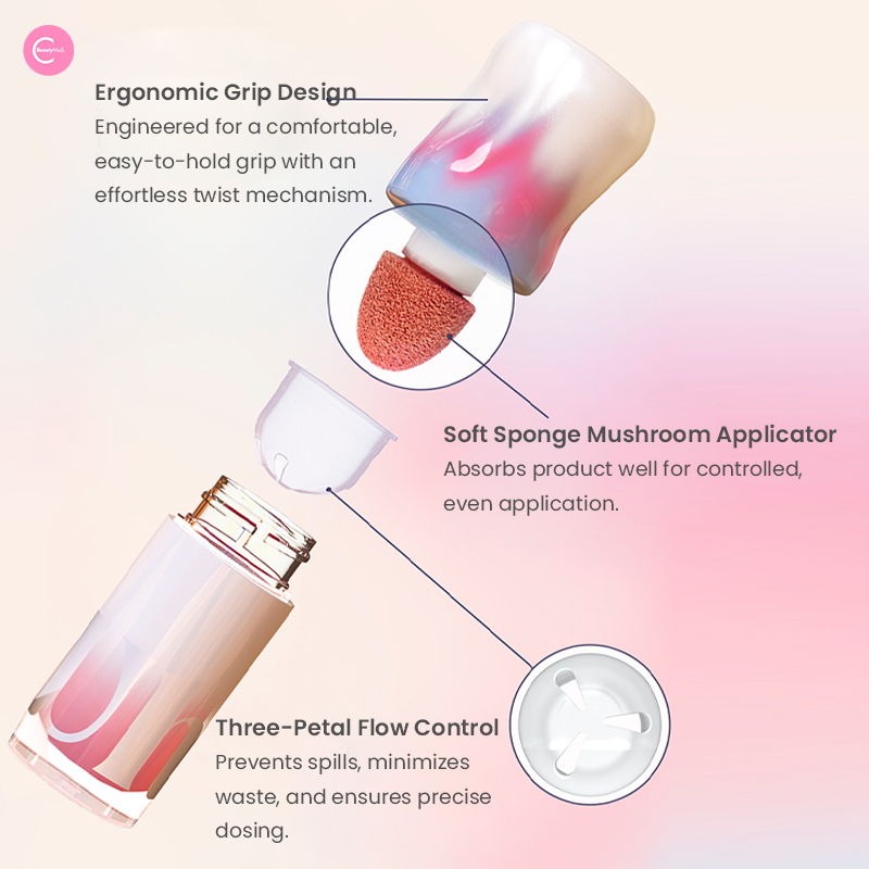 Uhue Skin Fusion Liquid Blush - Natural & Long-Lasting Cheek Color for Flawless Makeup | Perfect for Everyday Wear & Special Occasions