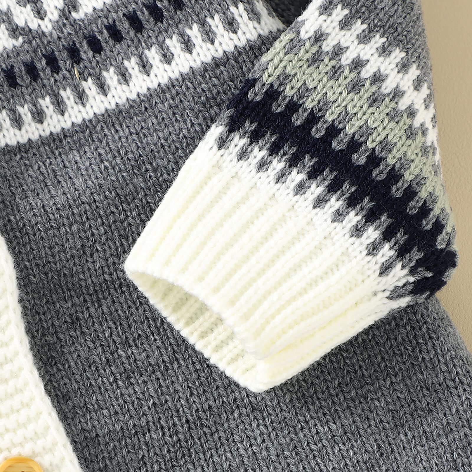 HEZIOWYUN Newborn Baby Boys & Girls Christmas Knit Sweater Romper & Hat Set - Cozy 2-Piece Winter Outfit for Holiday Photos, Family Gatherings & Festive Celebrations