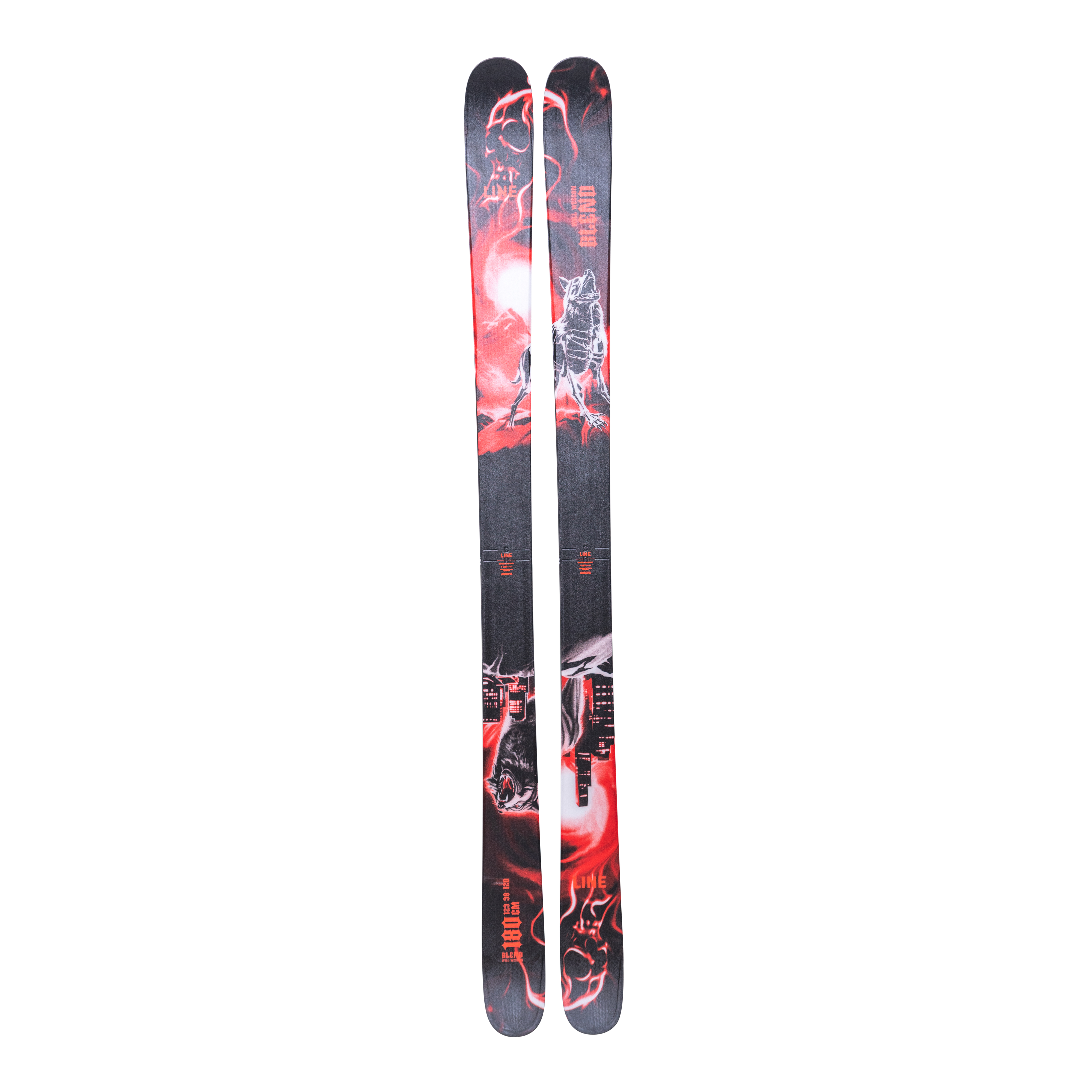 Will Wesson Pro Ski Line Blend 2025 - Premium All-Mountain Skis for Men & Women - Perfect for Freestyle, Powder, and Park Skiing