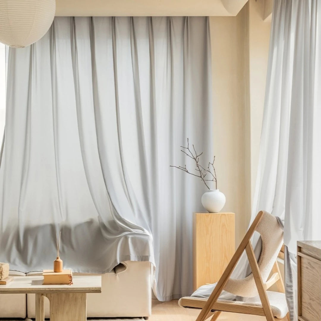 Rita Waterproof Semi-Sheer Outdoor Curtains for Patio, Deck & Porch - UV Resistant & Weatherproof Window Drapes for Sun Protection & Privacy