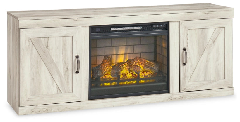 Bellaby 4-Piece TV Stand with Electric Fireplace - Modern Entertainment Center for Living Room, Bedroom & Home Theater Setup