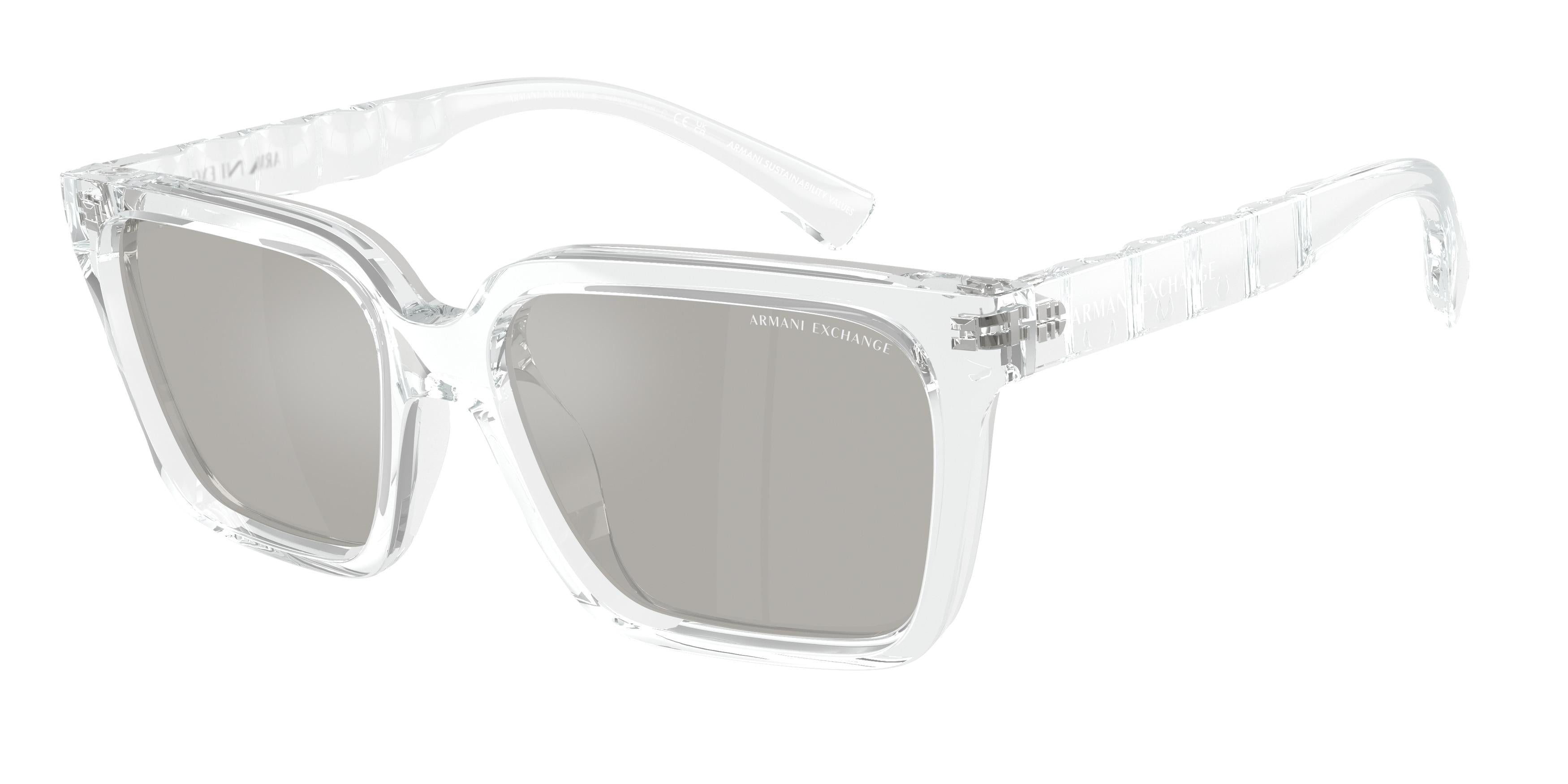 82356G - Transparent - Light Grey Flash Silver
