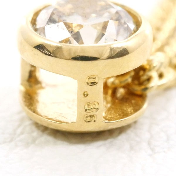 18K Yellow Gold Diamond Necklace for Women - Elegant Dainty Pendant Jewelry Gift for Anniversary, Valentine's Day & Special Occasions