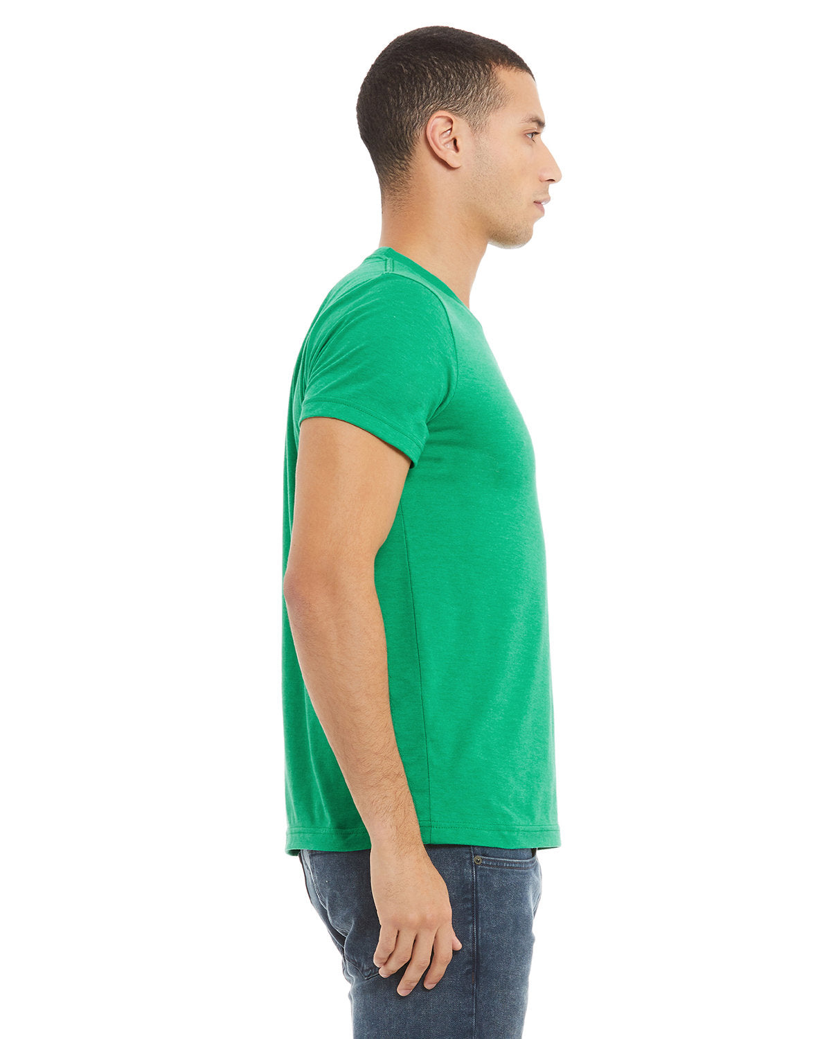 Bella + Canvas 3001CVC Unisex Heather CVC Crew Neck T-Shirt - Soft Cotton Blend Tee for Men & Women - Perfect for Casual Wear, Screen Printing & Everyday Comfort