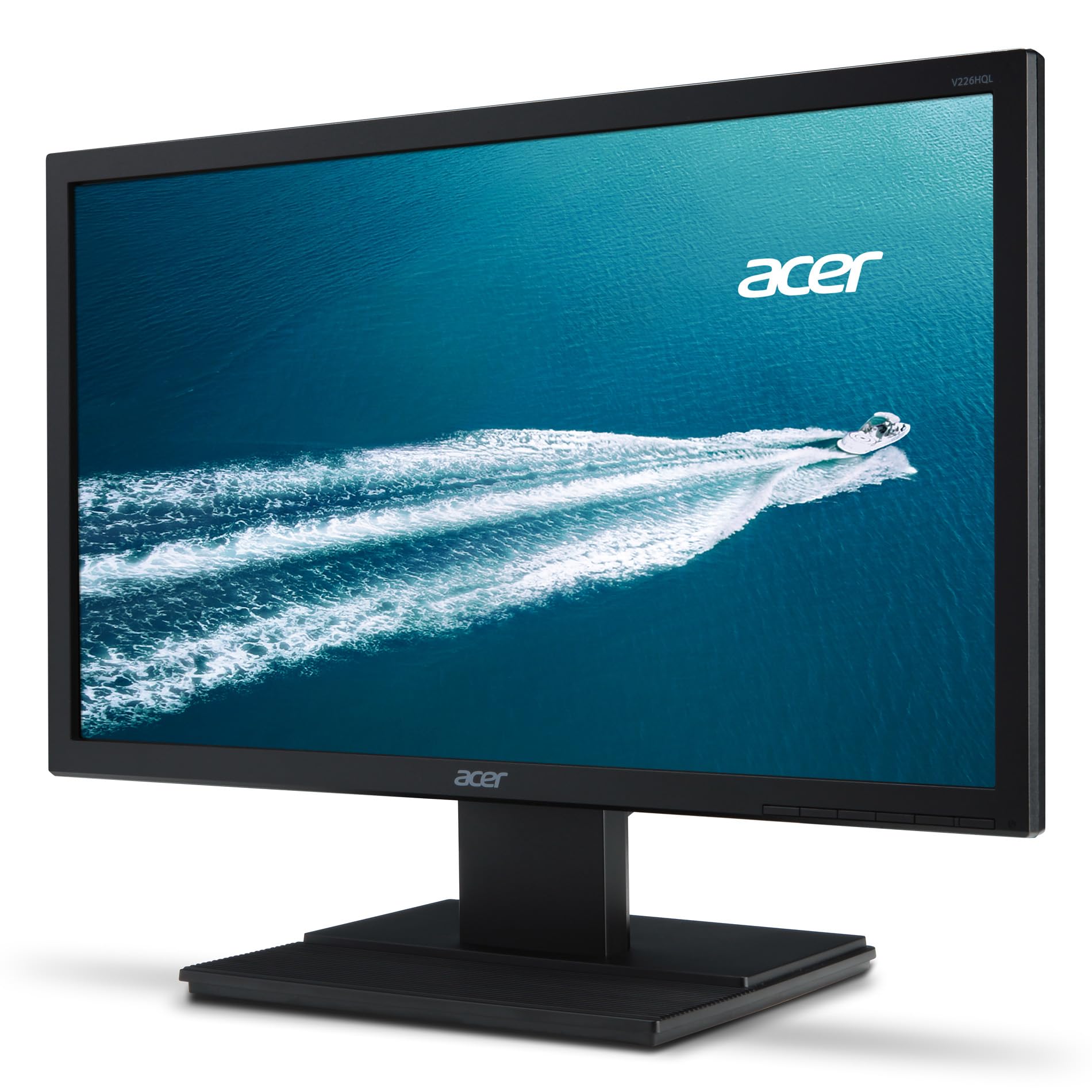 Acer V226HQL 21.5 Inch Full HD 1080p Monitor - 1920x1080 Resolution, 100Hz Refresh Rate, 4ms Response Time, VA Panel, 250 Nit Brightness, HDMI & VGA Ports (Renewed) - Ideal for Home Office, Gaming, and Multimedia Entertainment