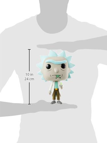 Exclusive Funko Pop! Animation: Rick and Morty - 10-Inch Rick with Portal Gun Vinyl Figure | Collectible Toy for Fans, Gift for TV Show Lovers | Perfect for Display, Home Decor, and Pop Culture Collections
