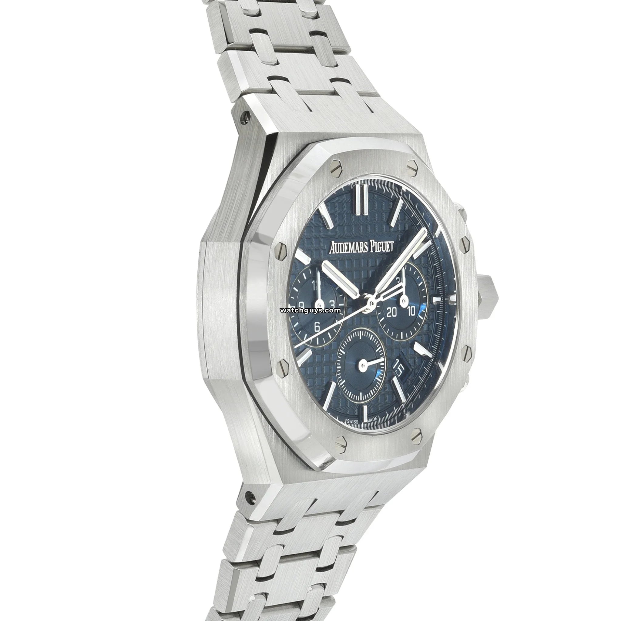 Audemars Piguet Royal Oak Chronograph 26715ST.OO.1356ST.01 Men's Luxury Watch - Stainless Steel, Blue Dial, Swiss Automatic Movement - Perfect for Business, Gifting & Special Occasions
